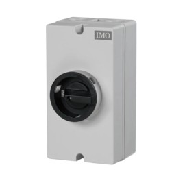 IMO SI32-PEL64R-2 Enclosed DC Switch 32A 700V 2-Pole IP65 Gray Solar