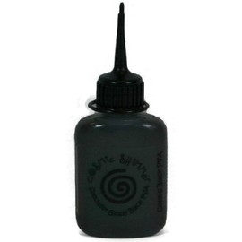 Cosmic Shimmer Black PVA Coloured Pearlescent Glue, 30ml