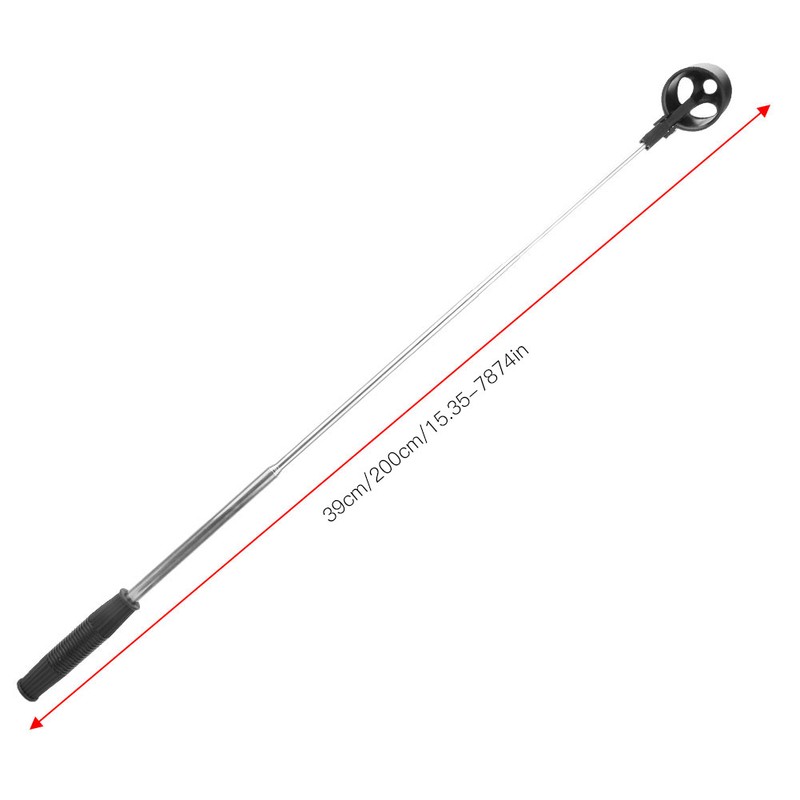 Lightweight 8 Sections Stainless Steel Telescopic Extendable Portable Golf Ball