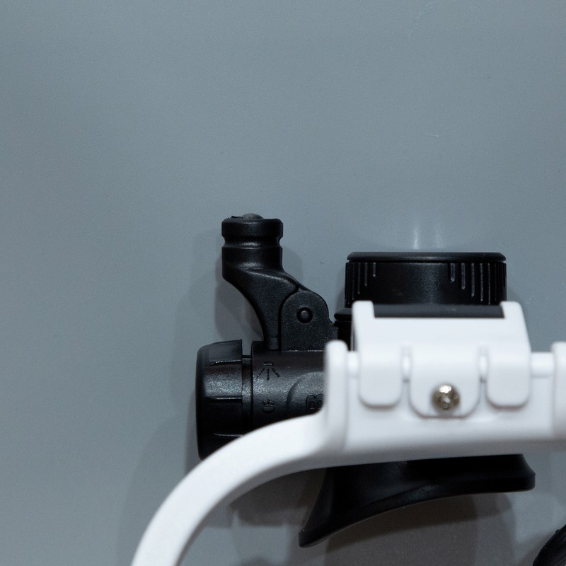 Loupe Magnifier Glasses Head Mount with LED Light Adjustable Glasses