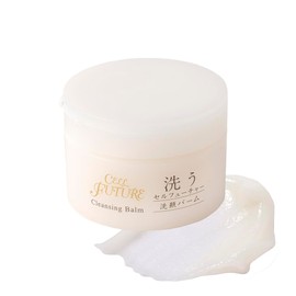 Apros Self Duture Face Wash Balm, 3.2 oz (90 g), Spatula Included, Cleansing Balm, Makeup Remover, Makeup Remover