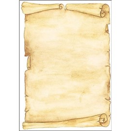 SIGEL DP153 Motiv-Papier, Briefpapier Pergament, 90 g, A4, 100 Blatt, aus nachhaltigem Papier
