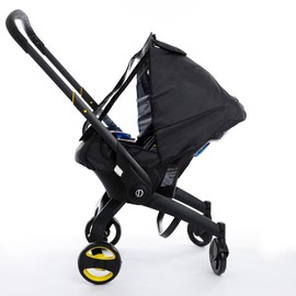 Car Seat Rain Cover,Food Grade EVA,Universal Car Seat Rain,Waterproof, Windproof Protection,Protect from Dust Snow,Rain Cover Features Quick-Access Zipper Door and Side Ventilation(Black)