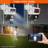 2k PTZ Auto Tracking Night Vision 360° CCTV Outdoor Wireless