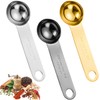 3 PCS Measuring Spoons Stainless Steel Measuring Spoons Heavy Duty