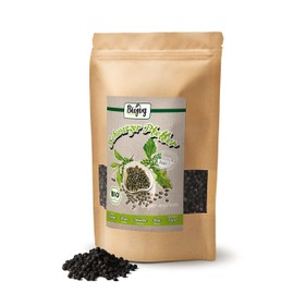 Biojoy Organic Black Pepper Whole (500 g), Black Peppercorns for Mill (Piper Nigrum)