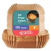 GUSTO [8 Inch - 125 Count] Square Air Fryer Liners