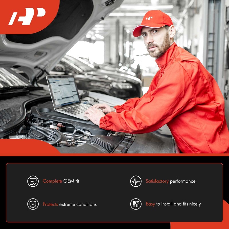 A-Premium - Juego de 2 cables de bujía compatibles con