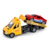 CELMAN Tow Truck Toy with Racing Car Sound and Light,