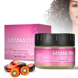 Organic Batana Oil for Hair Growth, Batana Oil Organic for Healthy Hair, Batana Oil, Organic Batana Hair Cream, Natural Hair Growth Oil, for Healthier, Thicker, Straight Hair