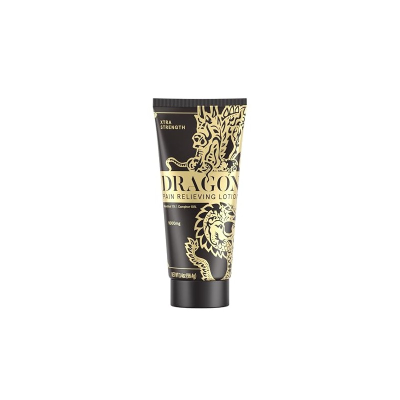 Americanna Wellness Dragon Lotion 3.4oz EXTRA Black