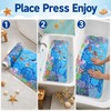 Extra-Long Cartoon Non-Slip Bathtub Mat – PVC Bath and Shower