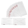 Punch Cards Practical Soft Durable Double Sided Printing Knitting Machine