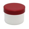 60 ointment containers, cream containers, ointment pot, flat, 35 ml