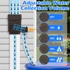 WADEO Rainwater Collection System, Downspout Diverter Fits for 2"x 3"