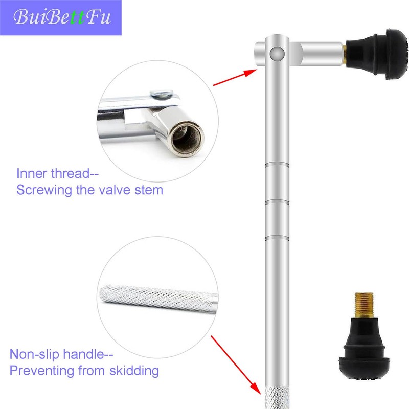 BuiBettFu TR413 Valve Stem Puller Setup Toolkit 1 x Valve