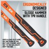 HORUSDY 5-Piece Hammer Set, 16oz and 32oz Ball Pein Hammers,