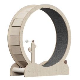 Segawe 43inch Cat Treadmill for Indoor Cats Cats Running Wheel w/ Updated Enhanced Base