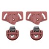 HJGarden 4 Pair Wardrobe Roller Sliding Door Gear Circuit Board