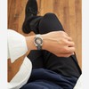 Citizen Q&Q QB78 Men's Wristwatch, Analog, Waterproof, Metal Band, multicolor
