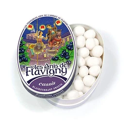 Dulces Anis de Flavigny sabor grosella negra, 50g