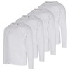 DARESAY 4-Pack: Men’s Long Sleeve Athletic Shirts – Lightweight, Sweat-Wicking,