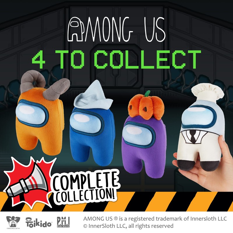 Among Us Crewmate Plush Buddies Series 2 - Blue