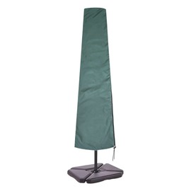 Flatro Parasol Covers Heavy Duty for Garden and Outdoor - Rip Proof, UV Protection and Weather Proof - Parasol Covers Waterproof with Zipper - Green