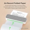 A4 Thermal Paper 2 Rolls, Thermal Receipt Paper Refill Printing