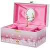 Goki 15545 Musikspieldose "Ballerina" Melodie Schwanensee, rosa