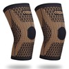 Copper Knee Braces for Women and Men - 2 Pack