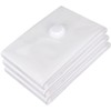 Astro 623-38 Futon Compression Bag, White x Transparent, 3-Piece Set,