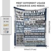 Spwasplo Gifts for Brother in Law Blanket - Brother in