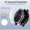 ivoler 3 Pieces Case with Screen Protector for Garmin Vivoactive
