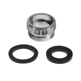 Brass Faucet Adapter, 22mm Male Thread to 20mm Male Thread Tap Joint Connector Faucet Water Purifier Aerator Adapter (Height 13mm)