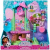 Gabby’s Dollhouse, Transforming Garden Treehouse Playset with Lights, 2 Figures,
