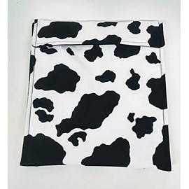 Premium Handmade Baked Potato Bag | Microwavable Potato Cooker | Potato Cooker | Vegetable Steamer | Flawless Cooking Results | Cow Hide Fabric Print | Multiple Sizes