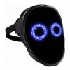 Máscara Led Bluetooth Halloween Cosplay Con Adultos Y Niños