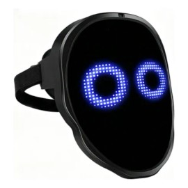 Máscara Led Bluetooth Halloween Cosplay Con Adultos Y Niños