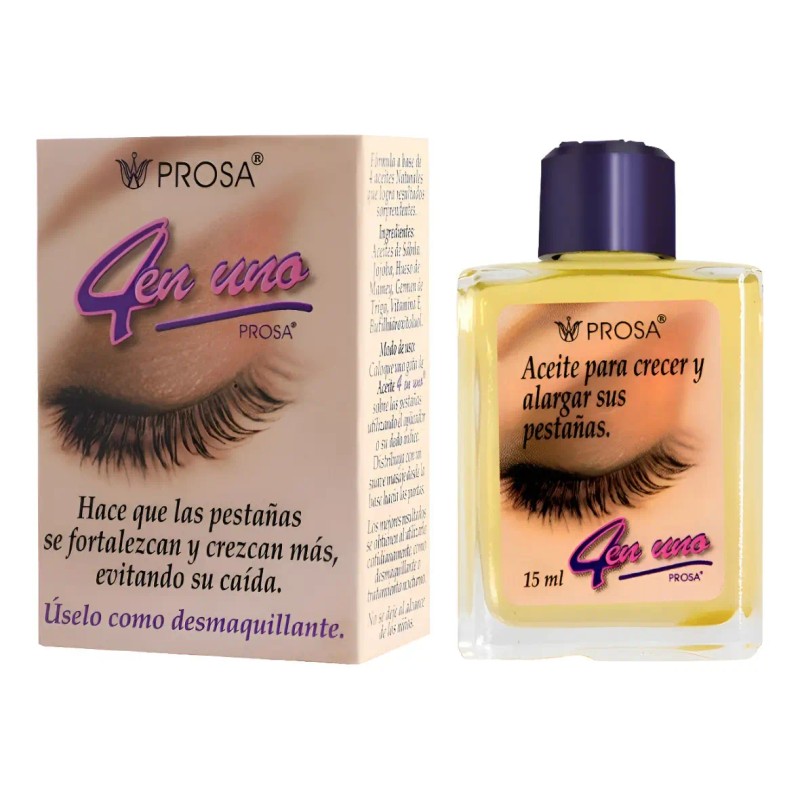 Kit Prosa Rímel + Delineador + Rímel Transparente + Aceite