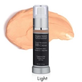 Ageless Derma BB Cream Tinted Moisturizer Light with Hyaluronic Acid