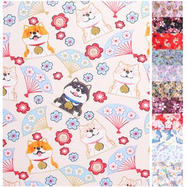 OHPHCALL Festive Decorative Sewing Patchwork 30 Sheets of Square Fabric DIY Craft Material