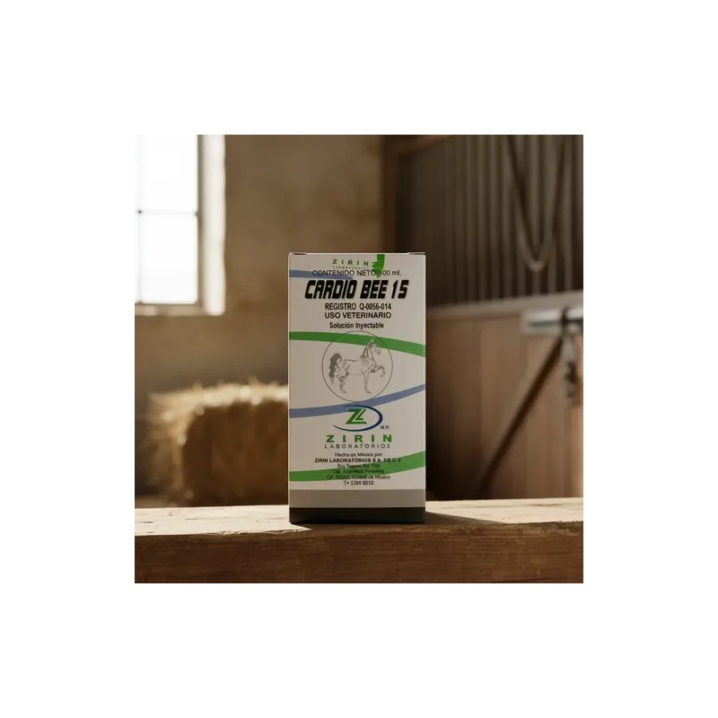 Cardio Bee 15 100 Ml Equinos Porcinos Cardiobee Zirin