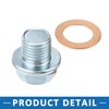 A ABSOPRO Magnetic Oil Drain Plug Bolt for Opel M14x1.5