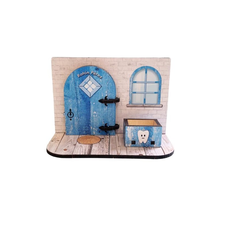 MADERCLIP Magic Door Mouse Perez (Blue)