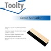 Toolty Grout Spreader - 200mm - Wooden Hendle - for