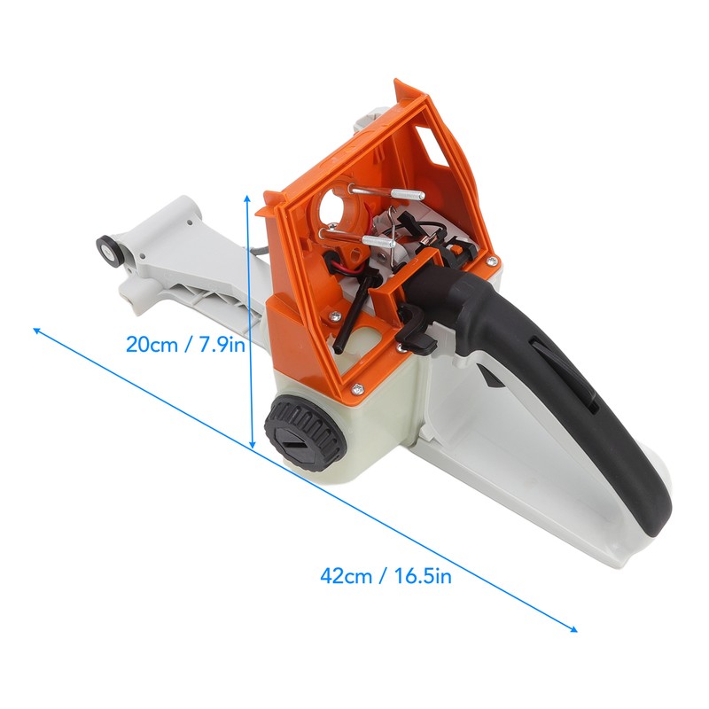 Gas Fuel Tank Back Rear Handle with Cover Replacement Part