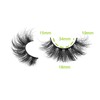 False Eyelashes Dramatic Faux Mink Lashes Wispy Fluffy 19MM Curly