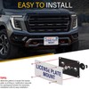 Anti-Theft License Plate Holder Compatible with GMC Yukon 2015-2025 (5th