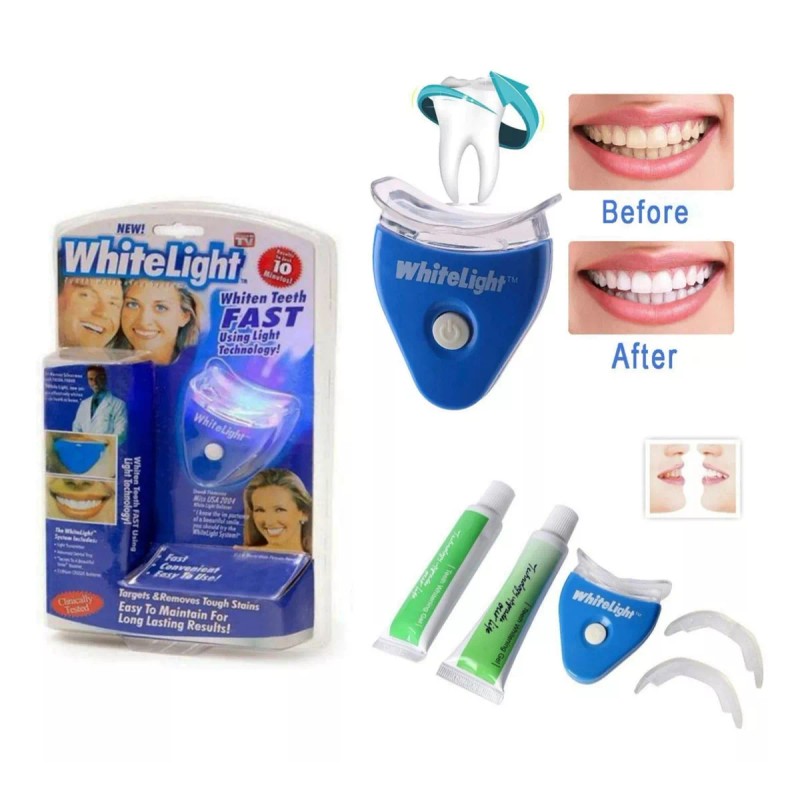 Total Supplier White Light Blanqueador De Dientes 10 Minutos Lámpara